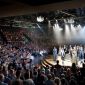 Curtain call at first preview of Amadeus. Photo credit: Philip Vile