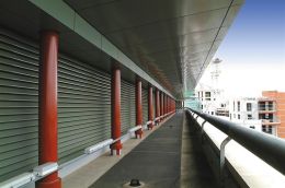 3UL installed to offer rain defence to a plant room.jpg